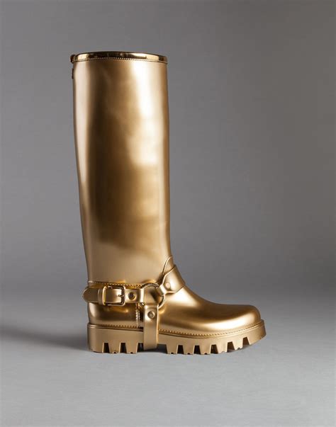 DOLCE&GABBANA Rubber rain boots 